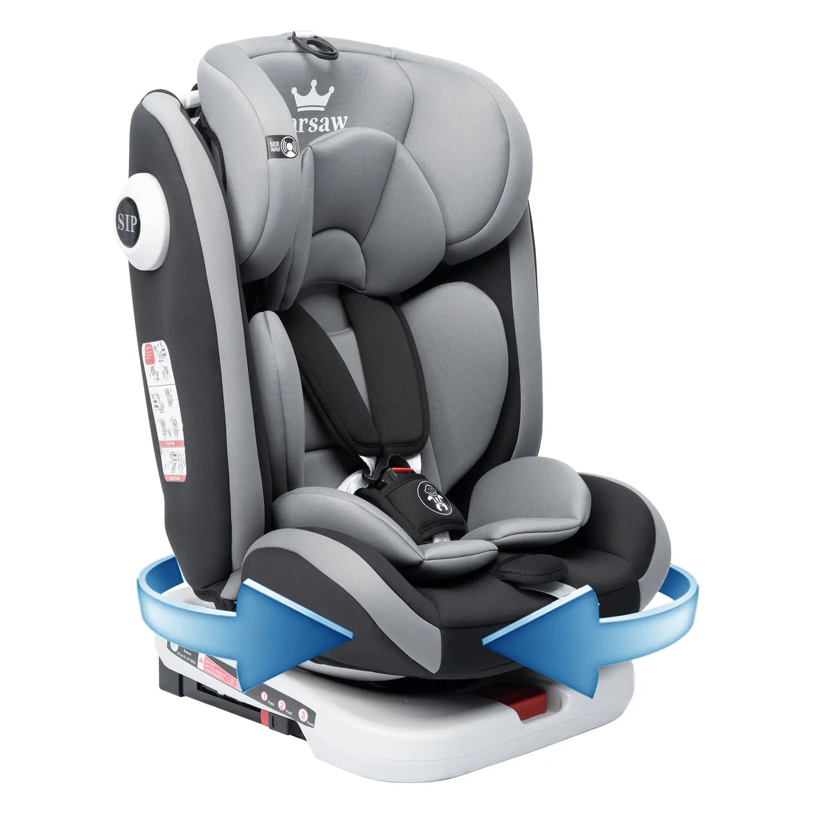 360° Isofix Kindersitz All-in-One