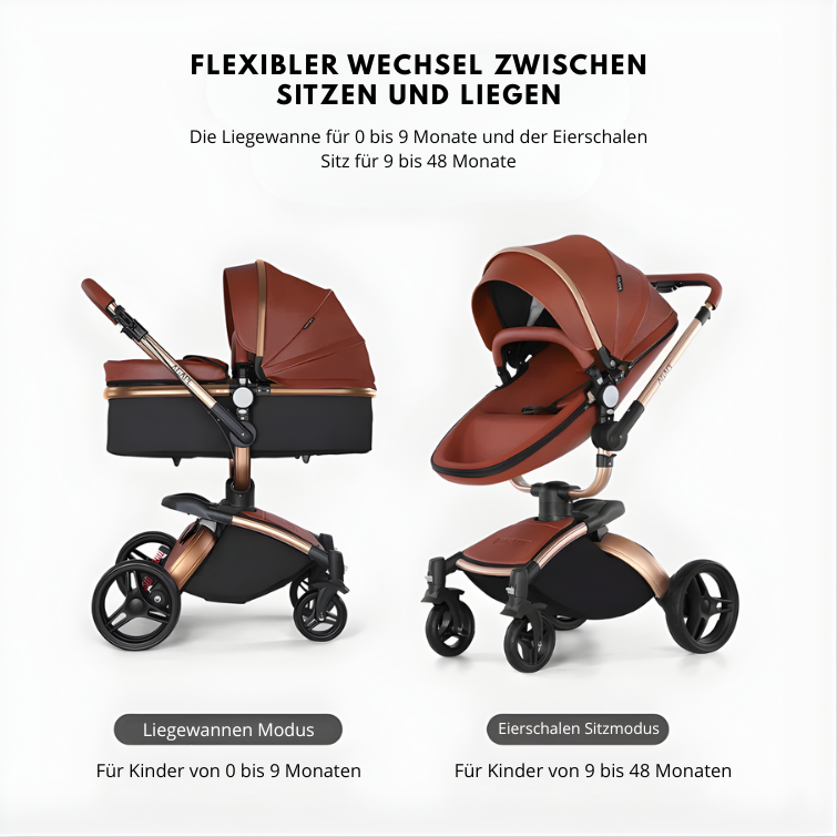 Kinderwagen Babygem Premium 3 in 1