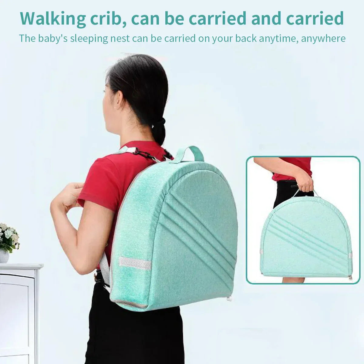 Babynest mit Moskitonetz