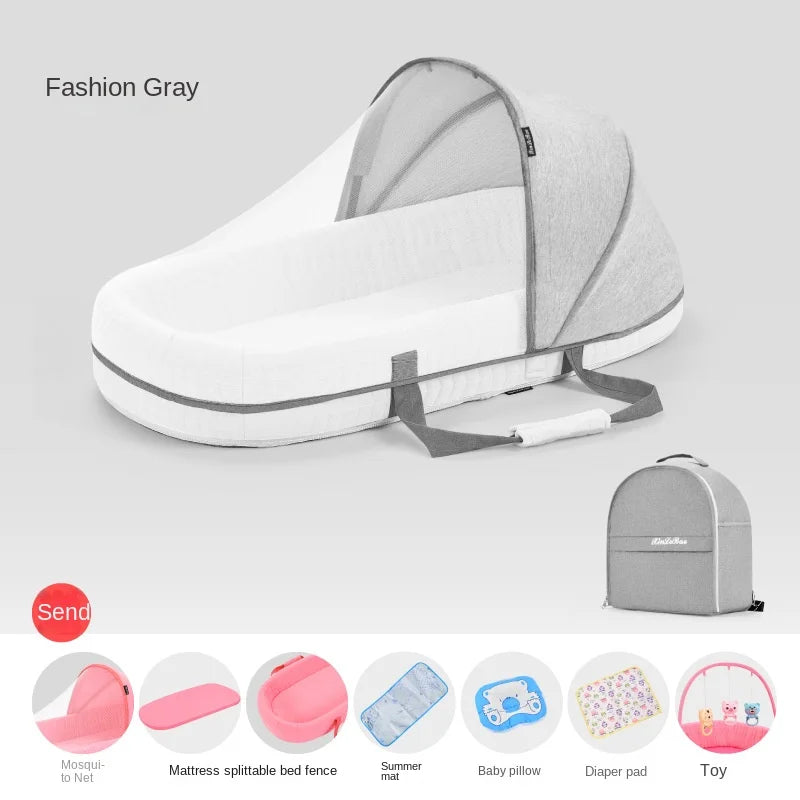 Babynest mit Moskitonetz