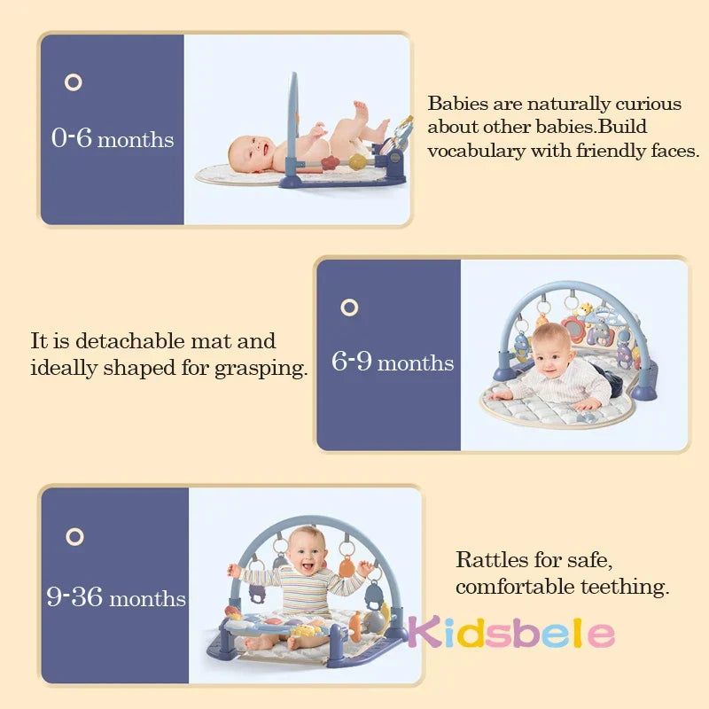 Förderndes Babygym mit Musik & Spiel