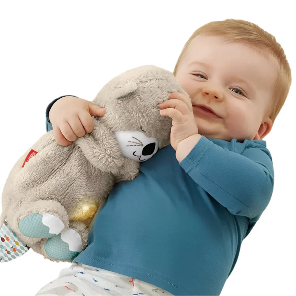 Atmender Otter – mit Musik und Licht