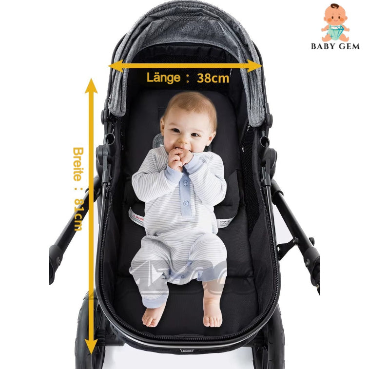 Kinderwagen Babygem Deluxe 3-in-1